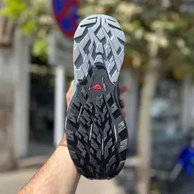 کفش روزمره سالامون مدل OUT pulse GTX ویتنامی ضدآب مشکی فیلی
