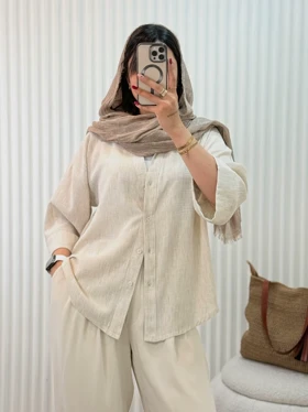 شومیز سه دکمه