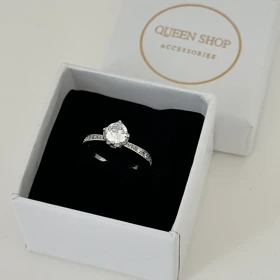 انگشتر زنانه سولیتر کد 895