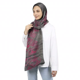 شال طرح هندسی زنانه - 39251737