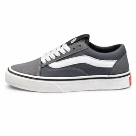 کفش کتانی زنانه مدل ونس اولداسکول طوسی Vans oldskool