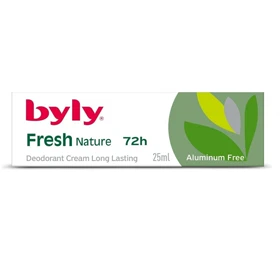 کرم ضد تعریق مدل fresh nature حجم 25 میل 72 ساعته