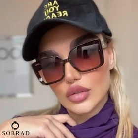 عینک زنانه فندی / فریم کائوچو عدسی پلی کربنات