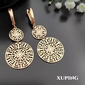 گوشواره زنانه مجلسی آویز ورساچه ژوپینگ