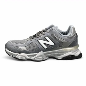کفش کتانی مردانه بزرگ پا مدل نیوبالانس 9060 طوسی New Balance 9060
