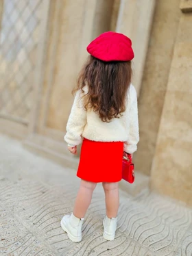 ست بلوز دامن یلدایی گوزن