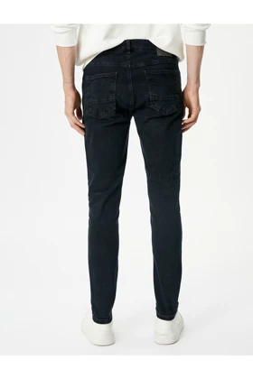 شلوار جین Skinny Fit - Michael Jean 4WAM40150ND