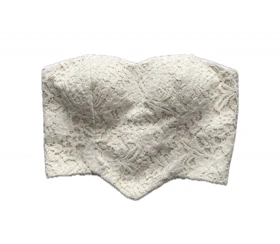 کراپ دانتل سفید