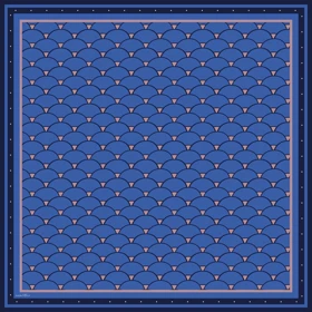 روسری ابریشم کجراه پولک