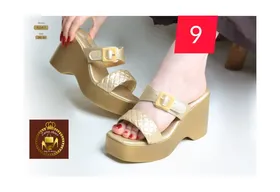 صندل و روفرشی لژدار تمام طبی زنانه 624-1