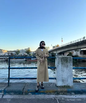ترنچ کت آستردار کد CI004 برند ردا
