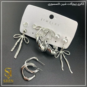 پک گوشواره شش تایی زنانه کد pgz01