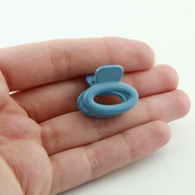 کلیپس دخترانه بیضی (آبی)