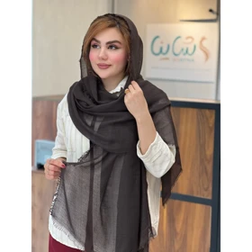 شال کد 1856 قهوه ای