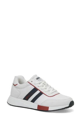 پایه. پولو اسن. کفش دویدن مردانه Drago 4Fx White-Red ST04919