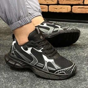 کتانی اسپرت مردانه مدل بالنسیگا BALENCIAGA رنگ مشکی