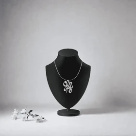 پلاک اسم کامران و زنجیر