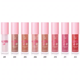 رژ لب مایع حجم‌دهنده گلدن رز مدل Plumped شماره 207 – 6 میلی‌لیتر