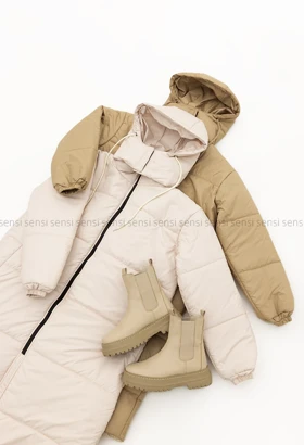 کاپشن بلند امبردی پشم شیشه کد1004772