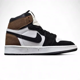 جردن وان ساق‌دار مشکی قهوه ای