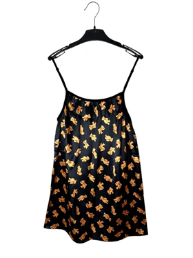 پیراهن ساتن طرح تدی 264