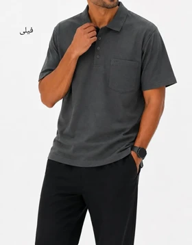تیشرت یقه دار مردانه مانی 1
