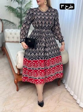 پیراهن حریر پانیذ 2806