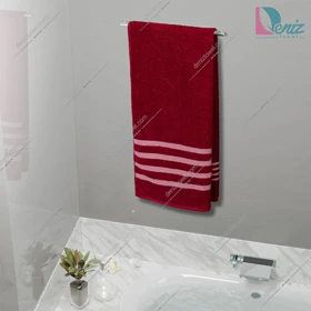 حوله استخری طرح کمان رنگ زرشکی