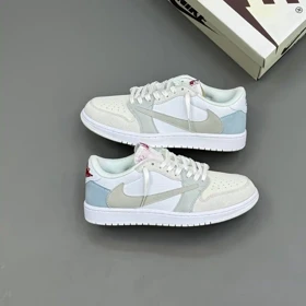 کفش نایک ایر جردن وان لو تراویس اسکات پاریس Nike Air Jordan 1 Low Travis Scott Paris