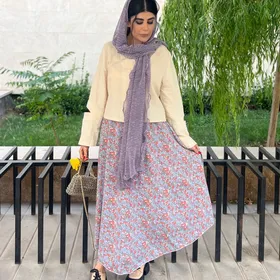 دامن فلاور کد 1