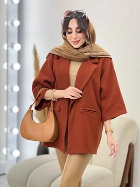 پالتو فوتر دو جیب دو دکمه