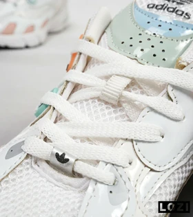 کفش کتانی مردانه و زنانه سفید صورتی ADIDAS astir