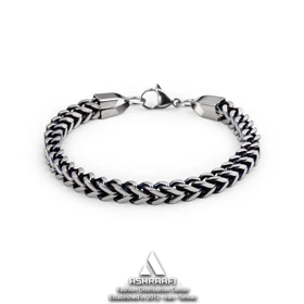 دستبند استیل مردانه Steel Braided Bracelet SB
