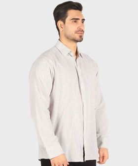 پیراهن مردانه لینن راه راه برند تیپ 5509