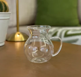 فنجان کمرباریک دسته دار پیرکس