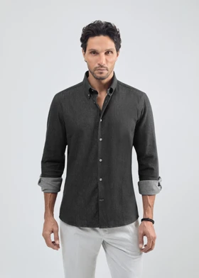 پیراهن یقه دکمه دار 2520102