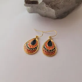 گوشواره سنتی طرح طاووس