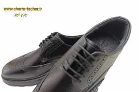 کفش لوفر طرح بروژ چرم طبیعی si122