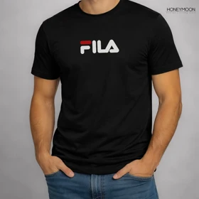 تیشرت طرح فیلا FILA ورزش کشتی (پنبه‌ای قواره استاندارد)
