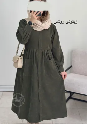 پیراهن مانتویی لیبرا