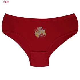 شورت زنانه آیدا مدل اسلیپ نخی گلدوزی کد 4947-RBP بسته 3 عددی