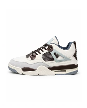 کفش کتانی بزرگ پا مردانه مدل نایکی جرن فور کرم Nike jordan 4