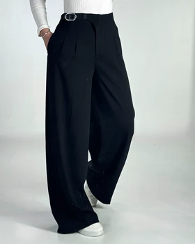 شلوار  بگ کمربندی  کد 200290