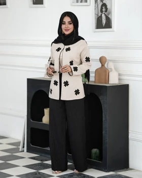 کت شلوار گلدوزی فیونا کد 2955