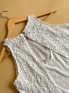 تاپ تمام گیپور مرواریدی کد 1729