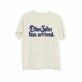 تیشرت التون جان Troubadour EJ Has Arrived White