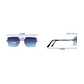 عینک آفتابی پلیس مدل P6214c2