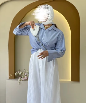 مانتو شومیزگره‌ای