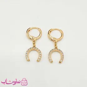 گوشواره زنانه ژوپینگ مدل نعل اسب