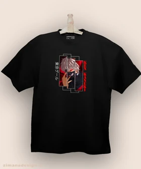 تیشرت لش مردانه و زنانه طرح توکیو غول شخصیت کانکی کد 914